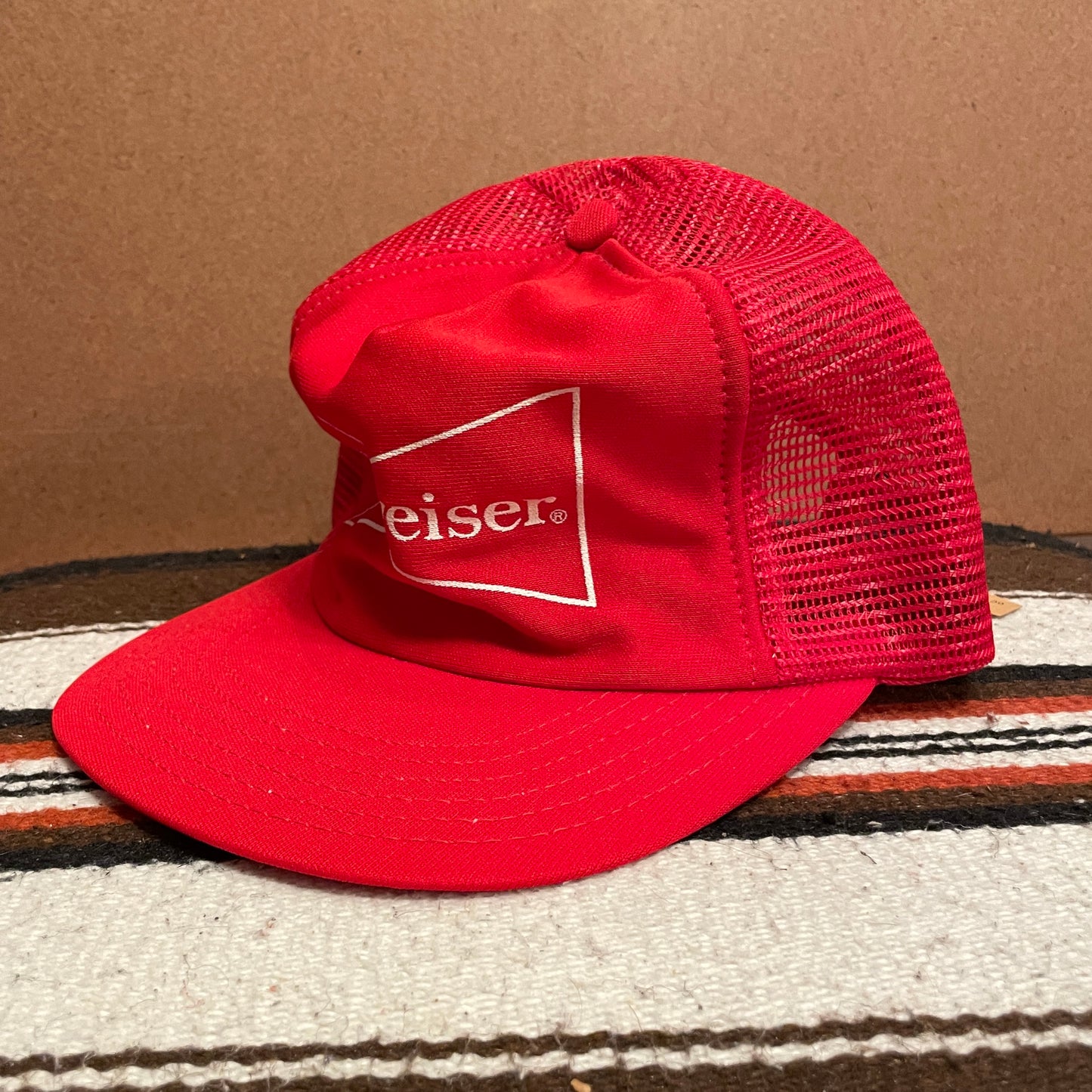 Budweiser Bowtie Fabric Trucker Hat