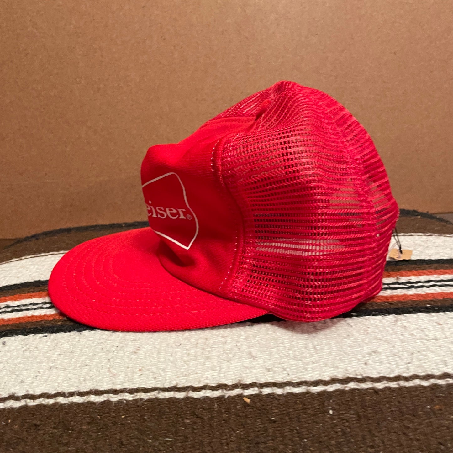 Budweiser Bowtie Fabric Trucker Hat