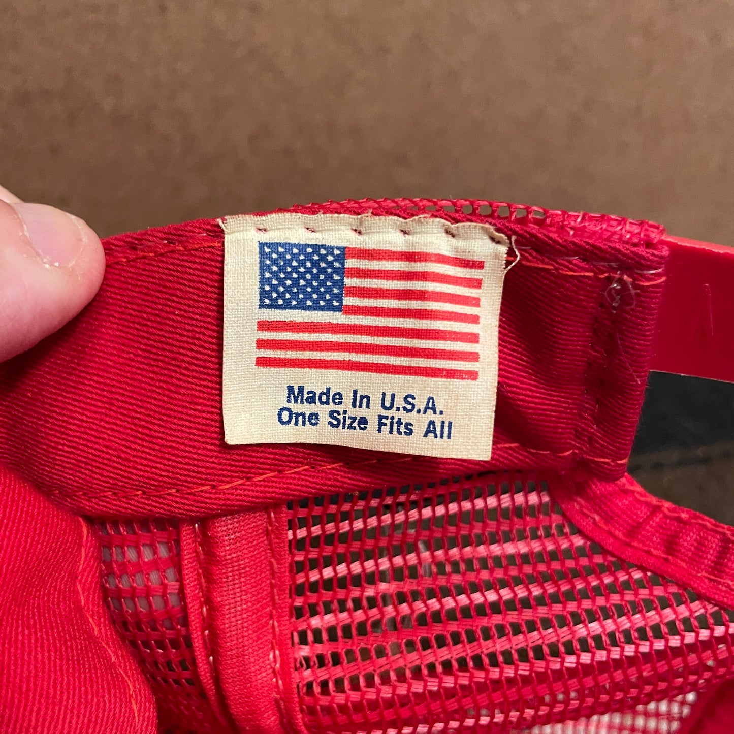 Budweiser Bowtie Fabric Trucker Hat