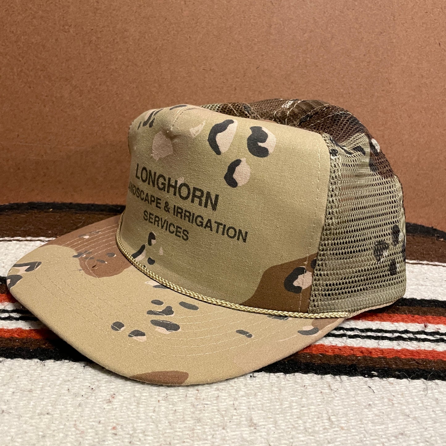 Longhorn Landscape Camo Trucker Hat