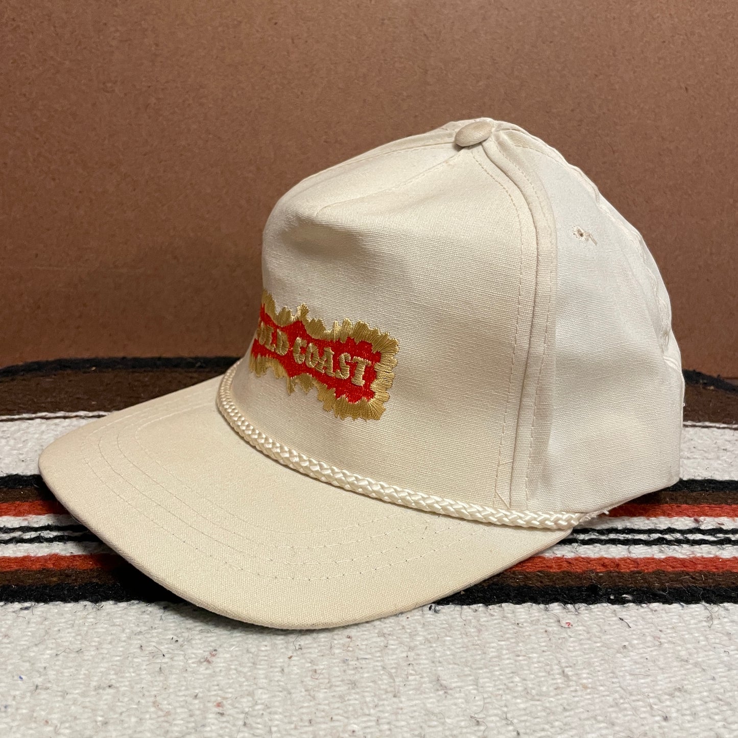 Gold Coast Embroidered Rope Hat