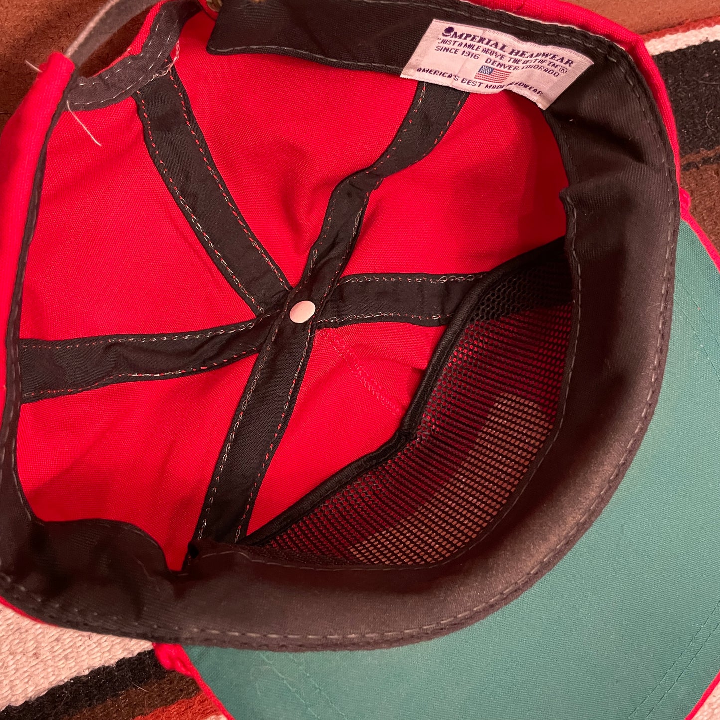 Austin Metal & Iron Embroidered Rope Hat