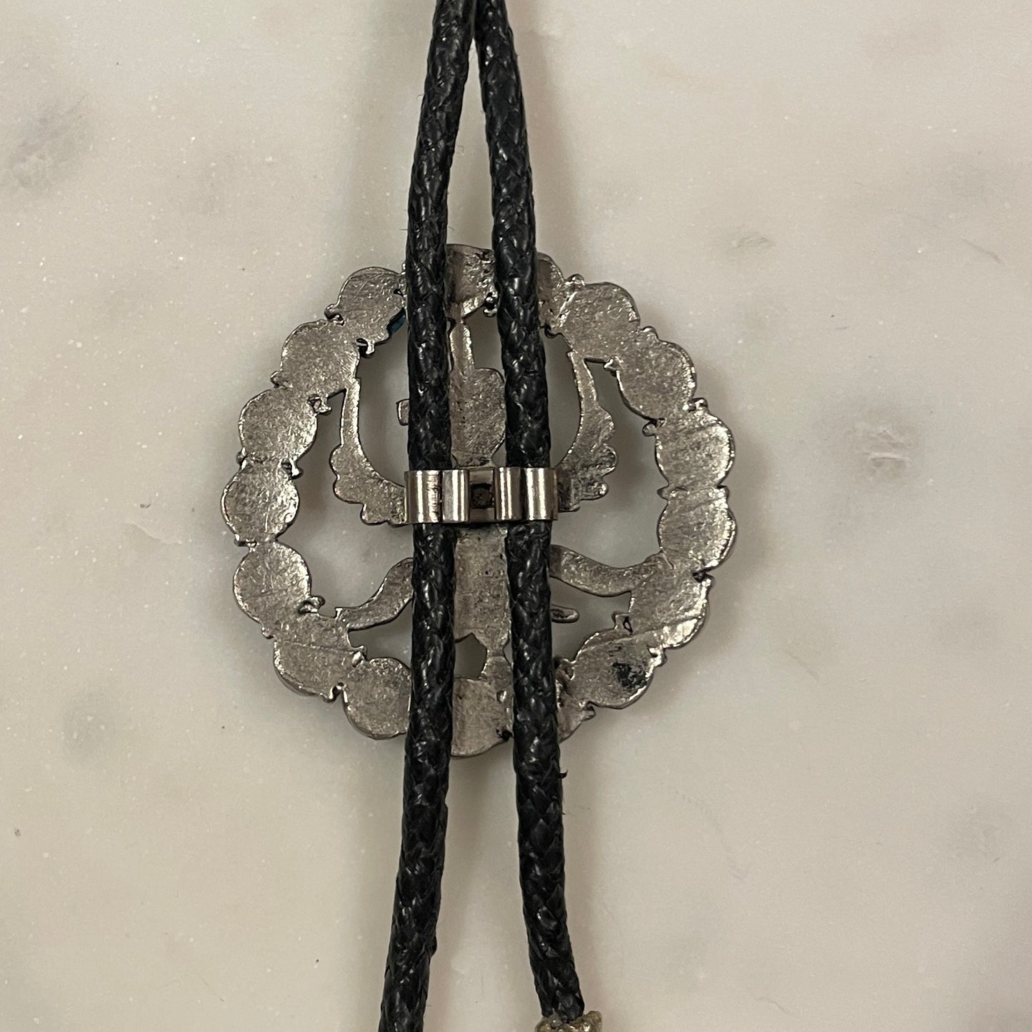 Faux Turquoise Zuni Bolo