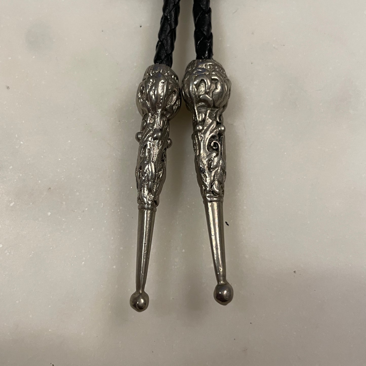 Turquoise & Coral Eagle Head Bolo