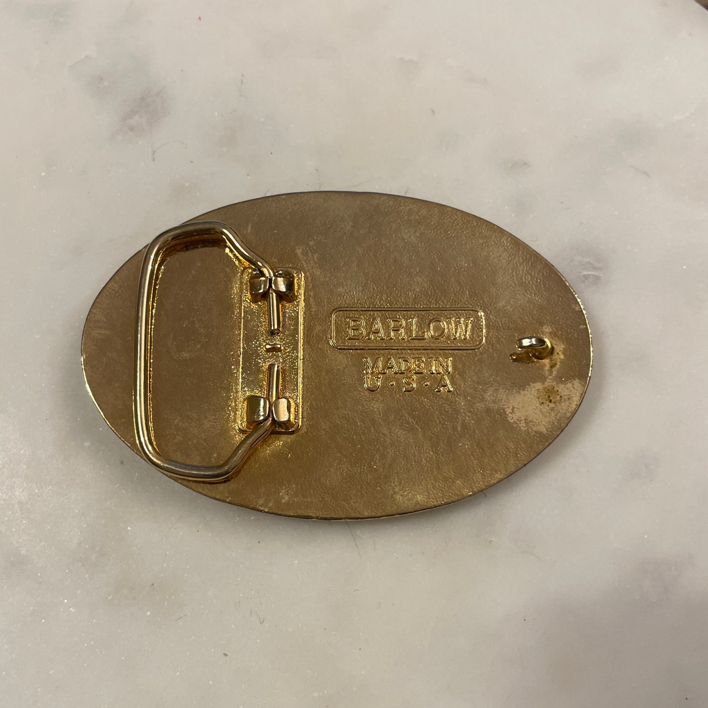 Gold Tone Bear Buckle