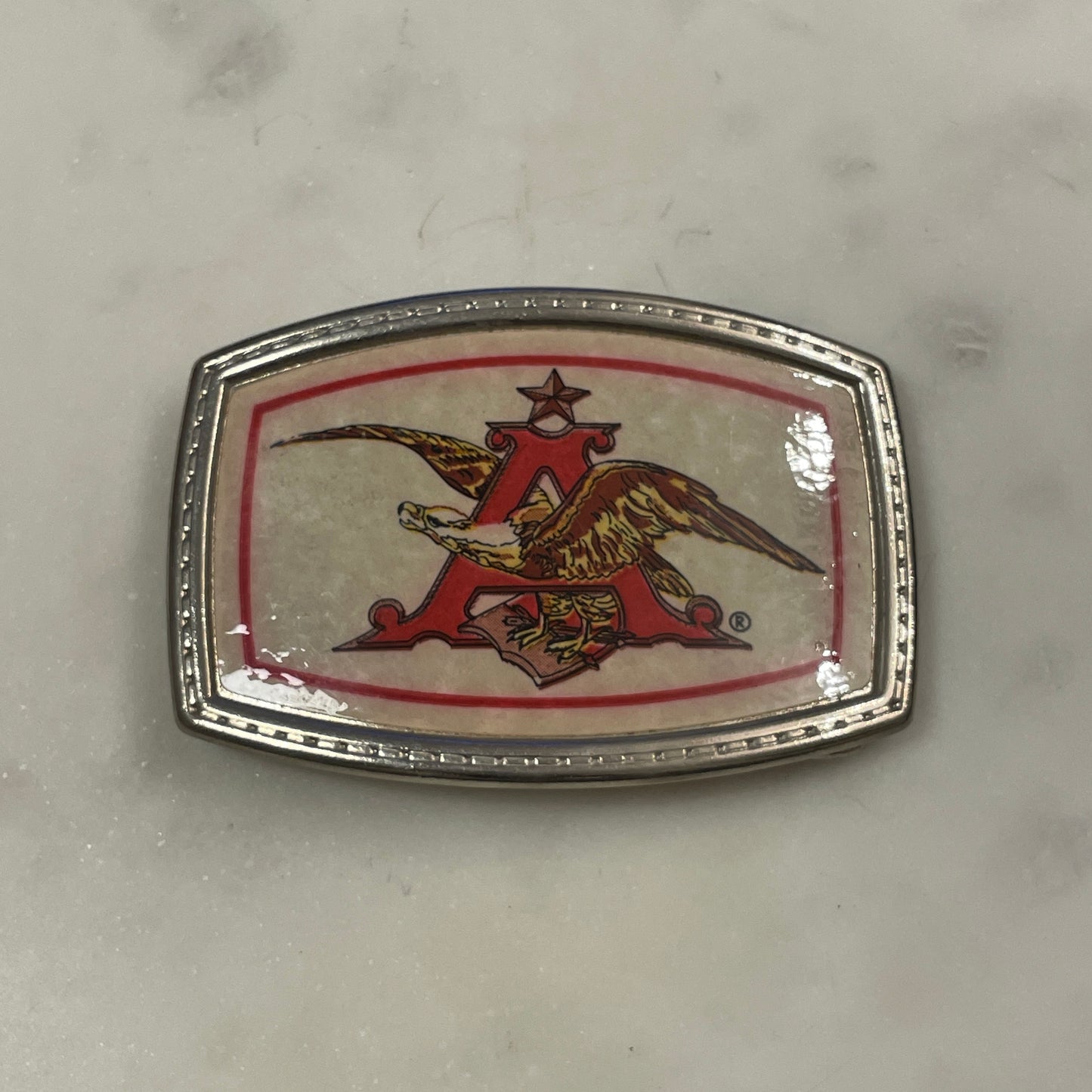 Printed Anheuser Busch Buckle
