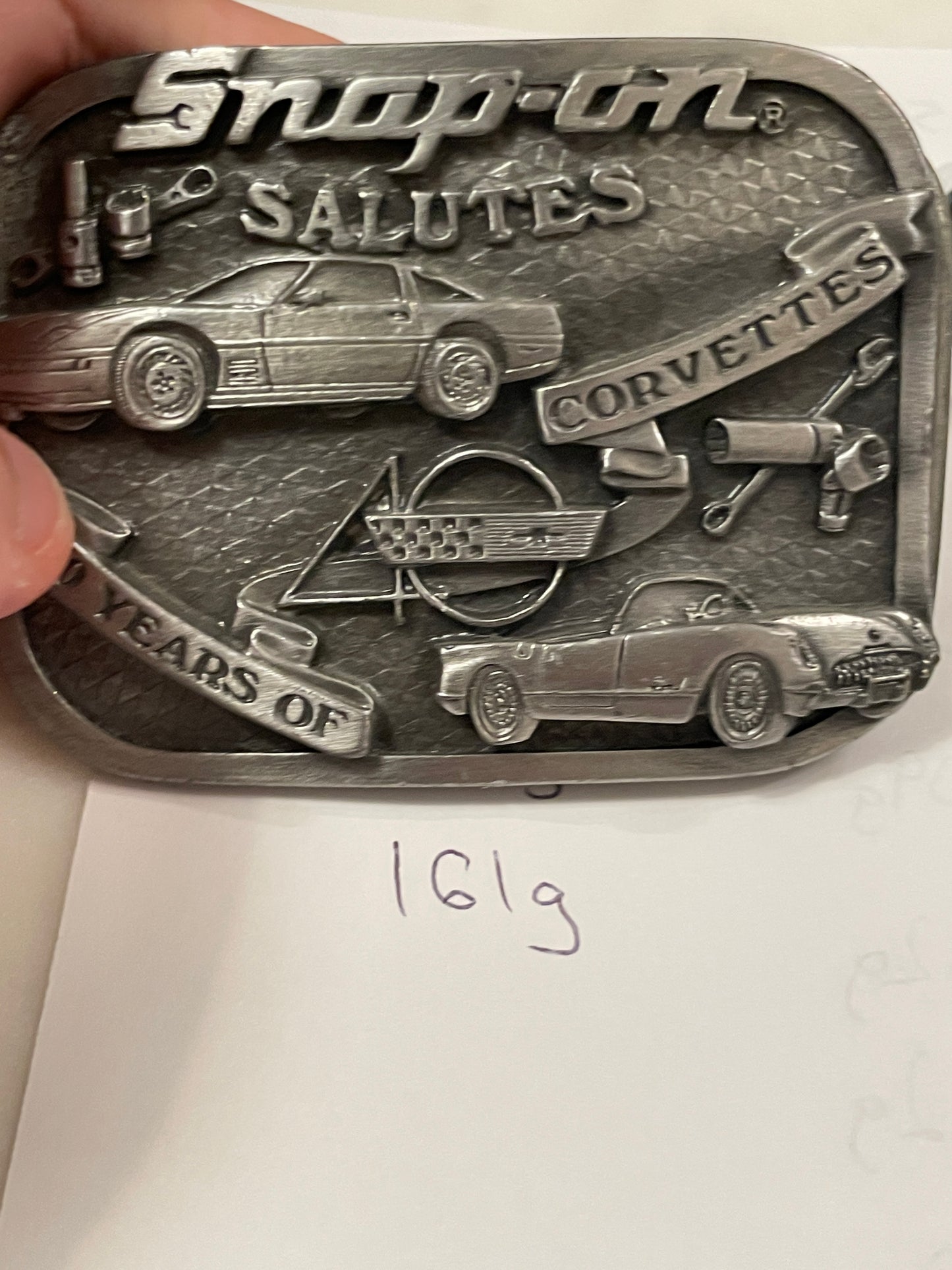 Snap-On Corvettes Buckle