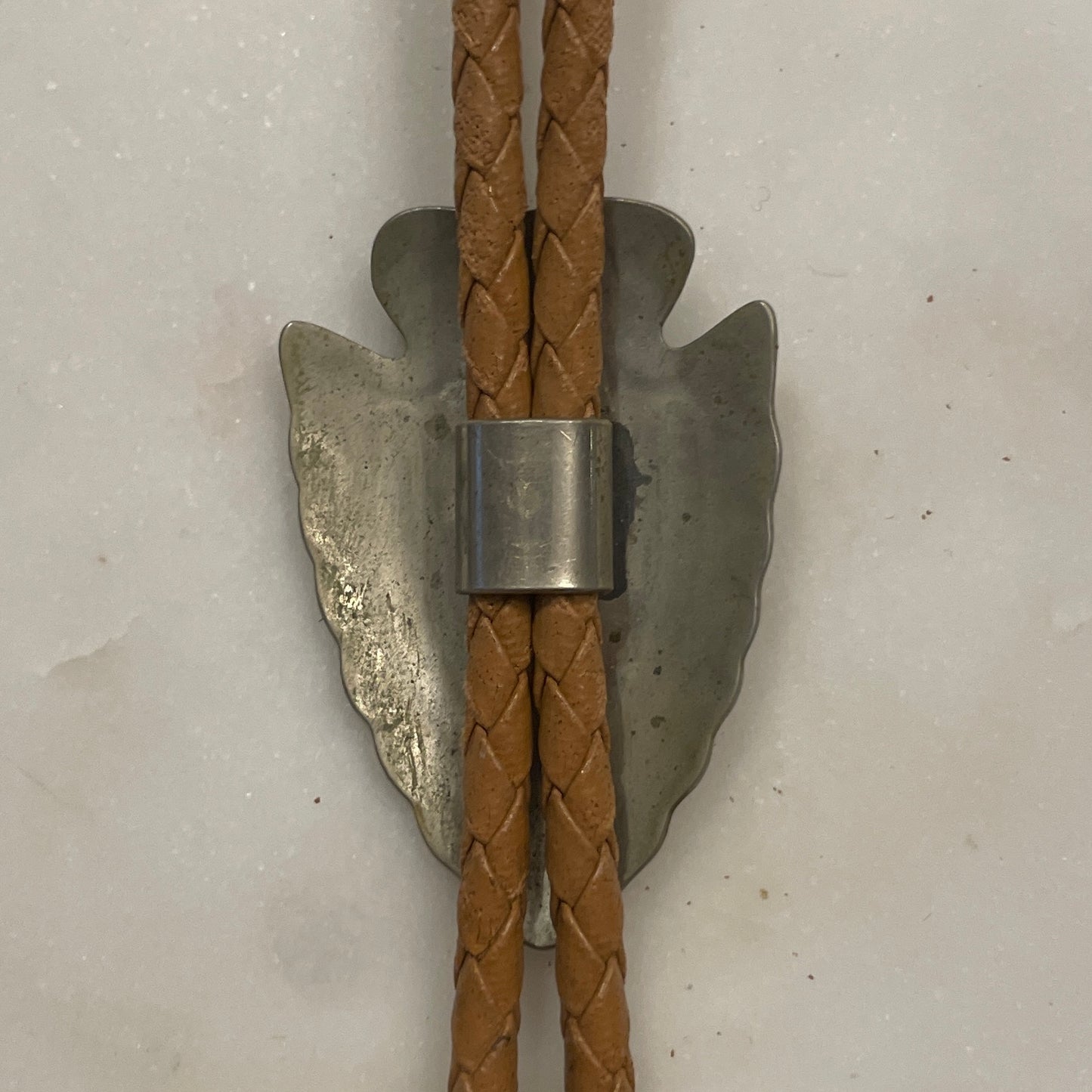 Copper Arrowhead Thunderbird Bolo
