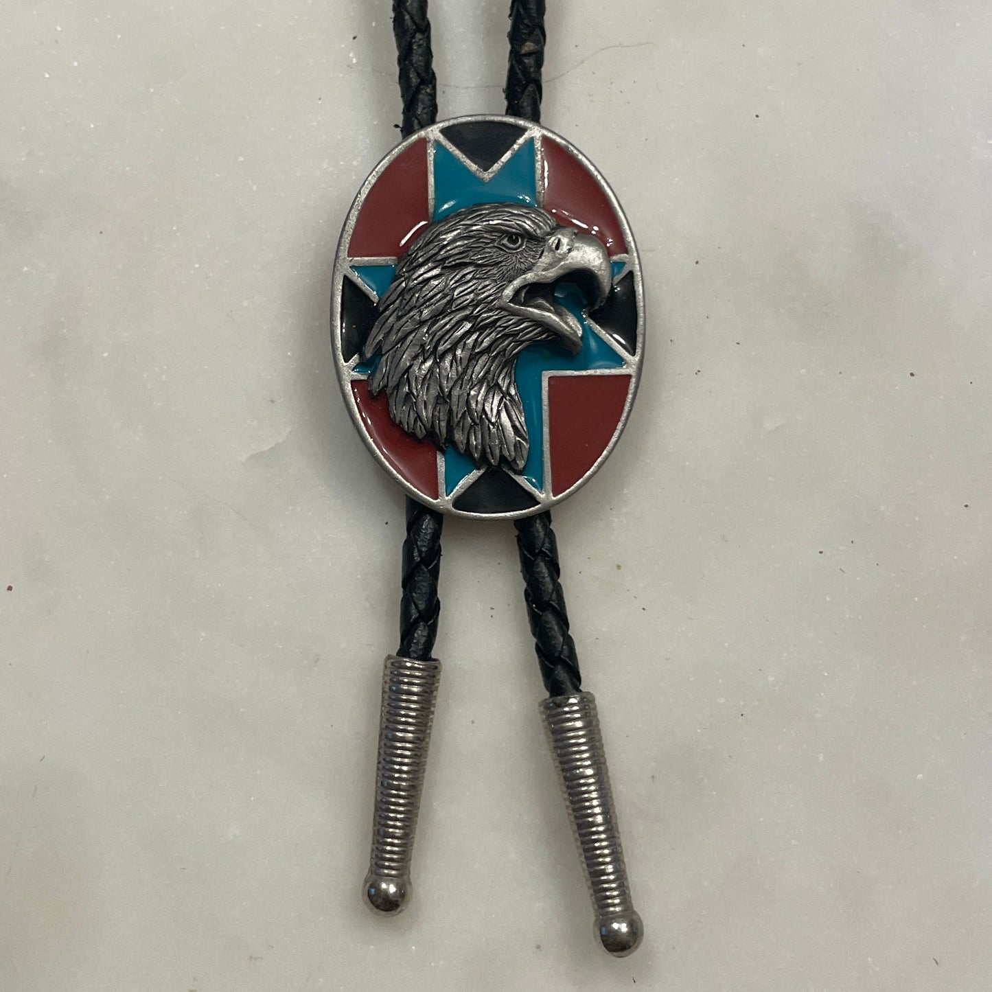 Resin Eagle Head Bolo