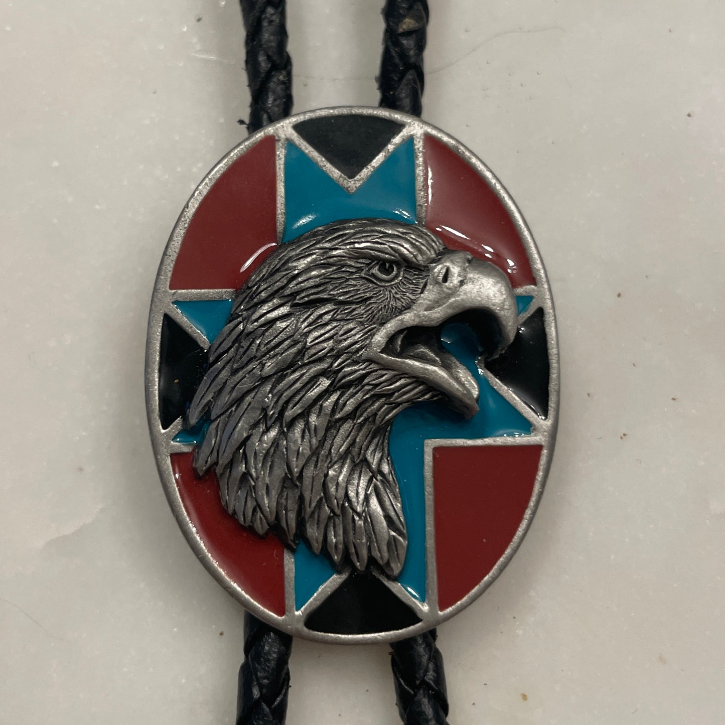 Resin Eagle Head Bolo