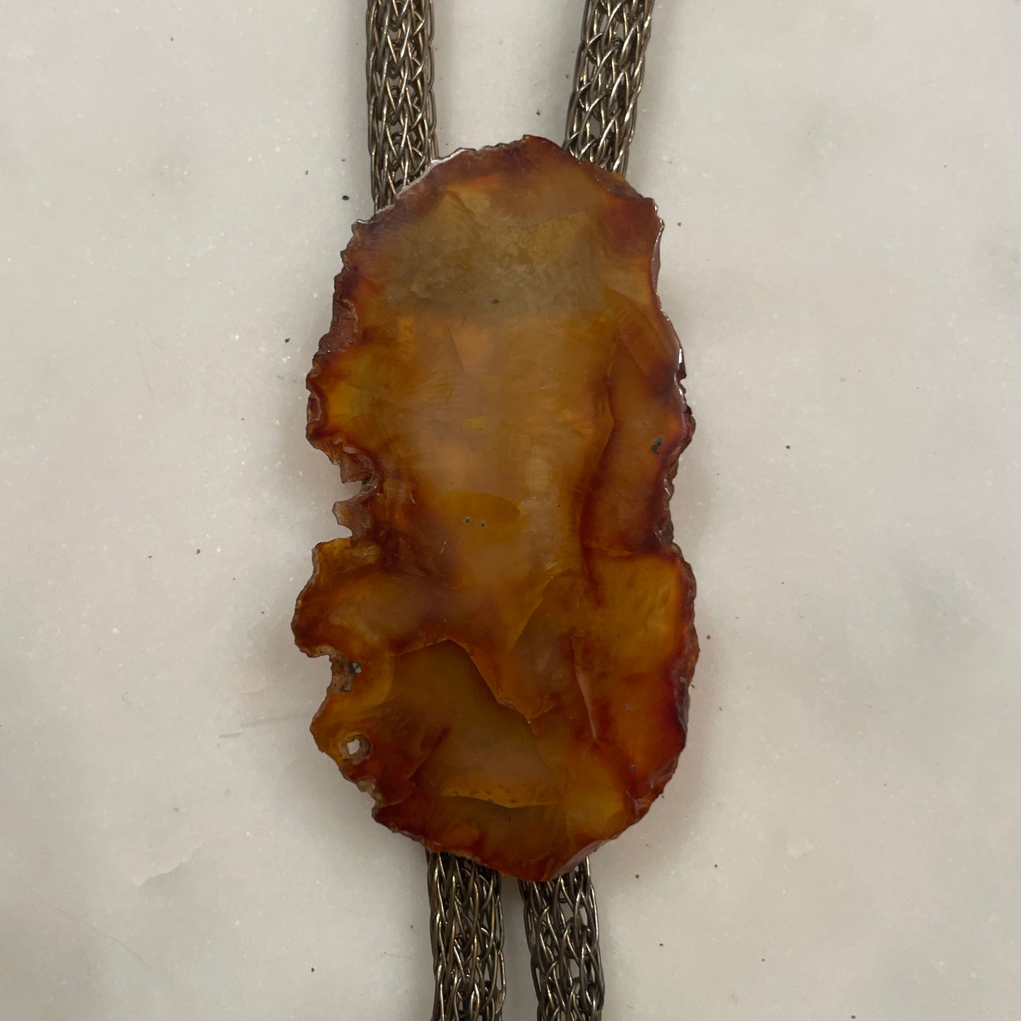 Stone + Chain Bolo