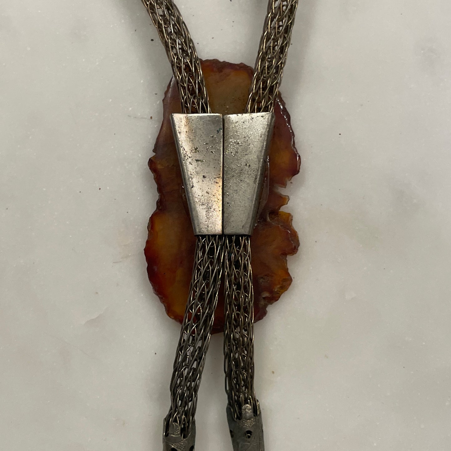 Stone + Chain Bolo
