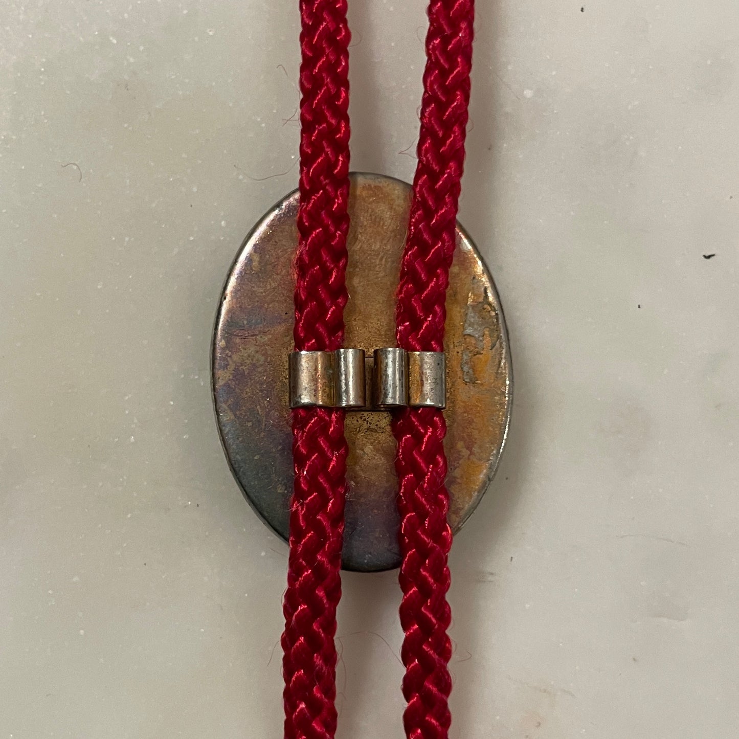 Maroon Stone Bolo