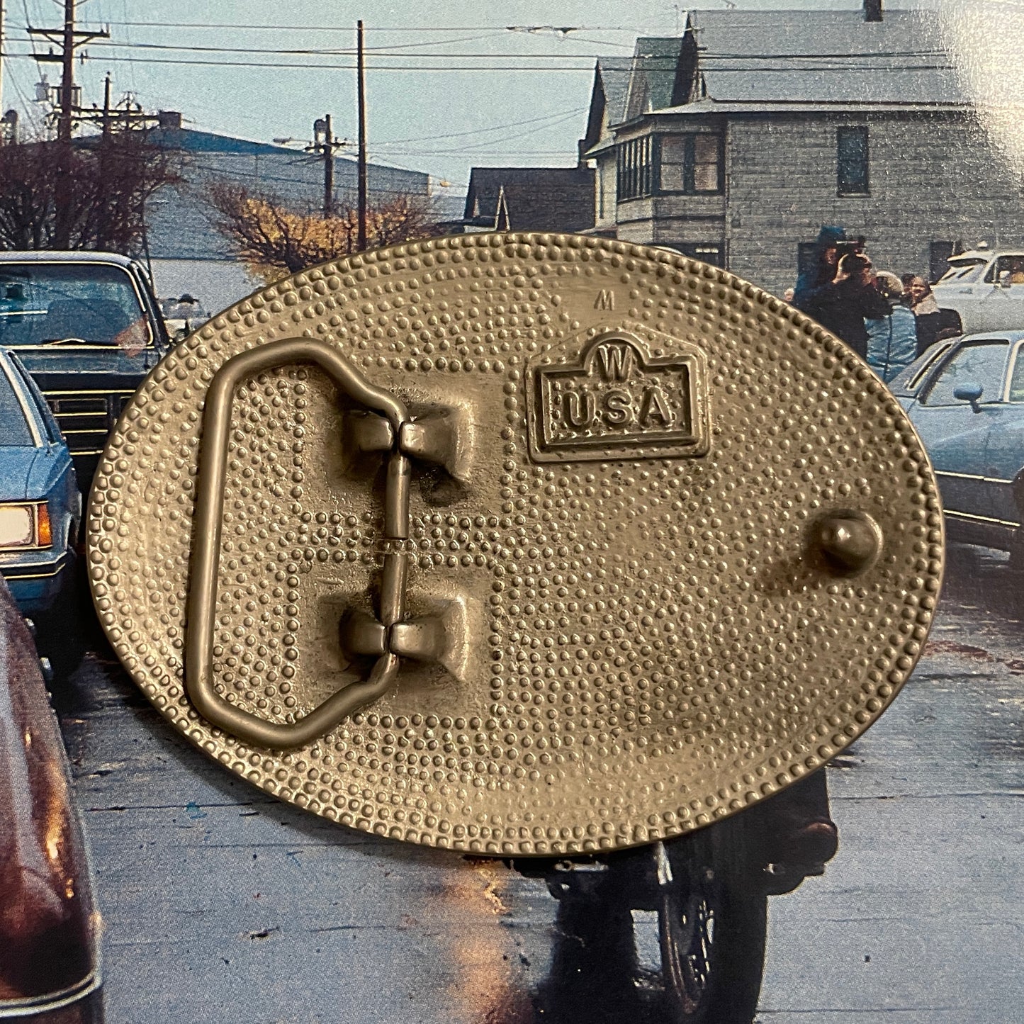 Engraved Flowers Buckle