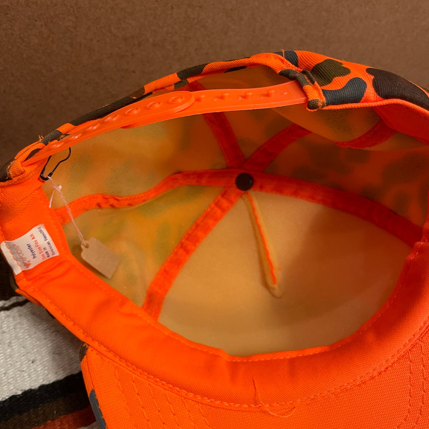 Buckman Labs High Vis Camo Foam Hat