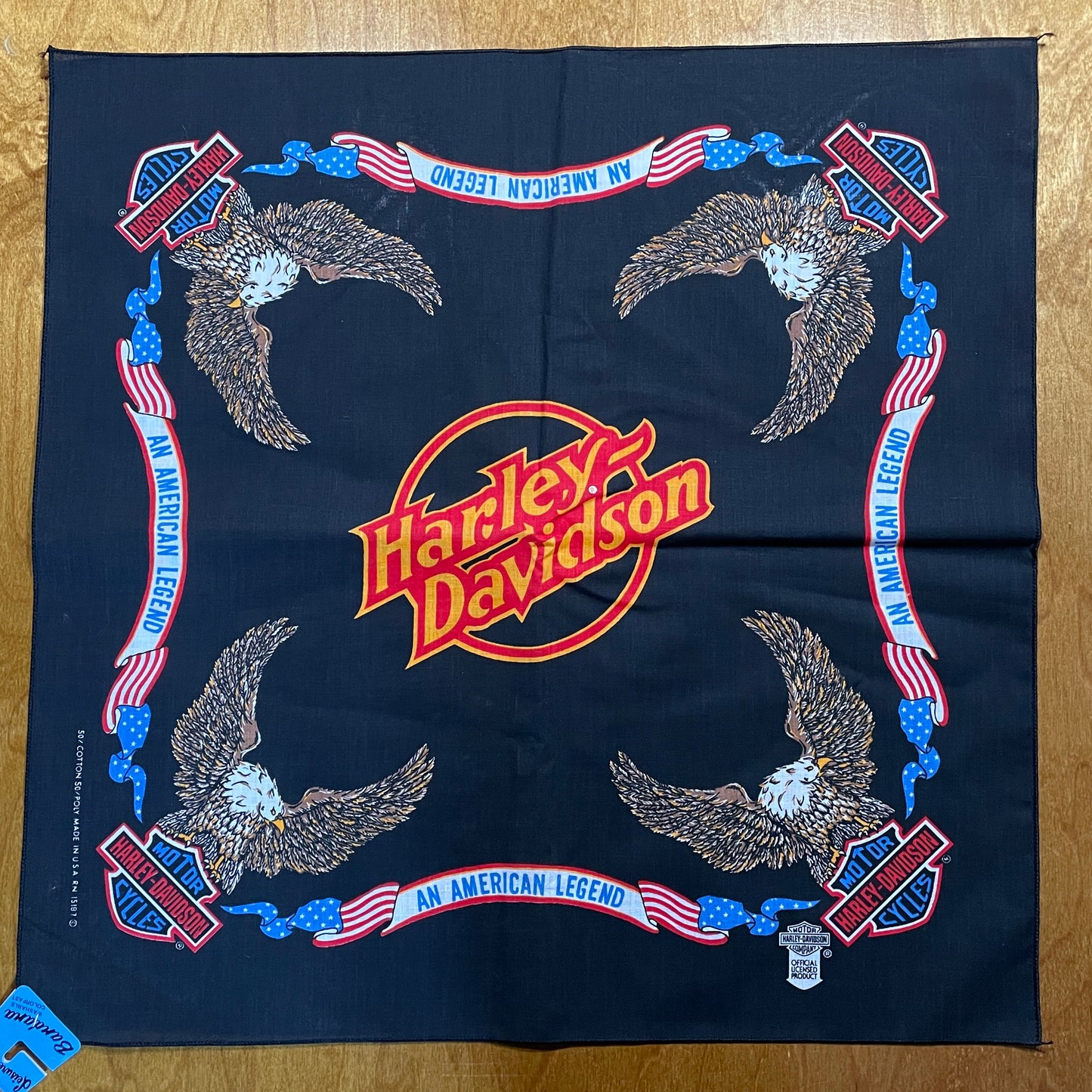 Harley Davidson "An American Legend" Bandana