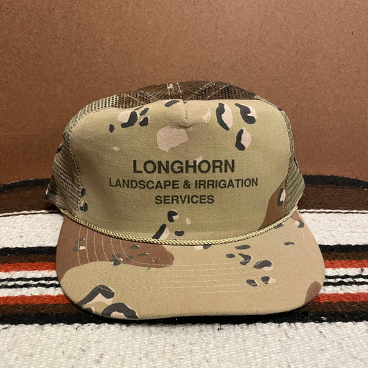 Longhorn Landscape Camo Trucker Hat