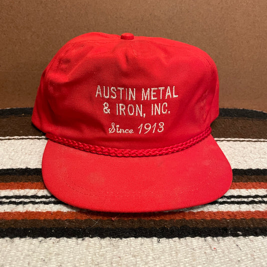 Austin Metal & Iron Embroidered Rope Hat