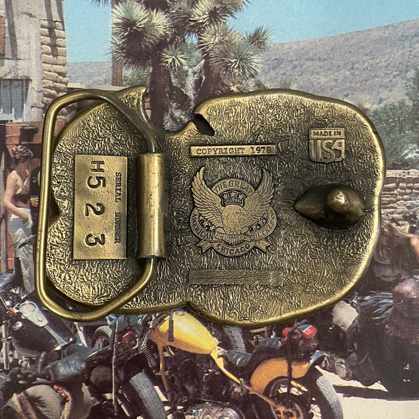 "I'd Rather be Fishing" Buckle [1978]