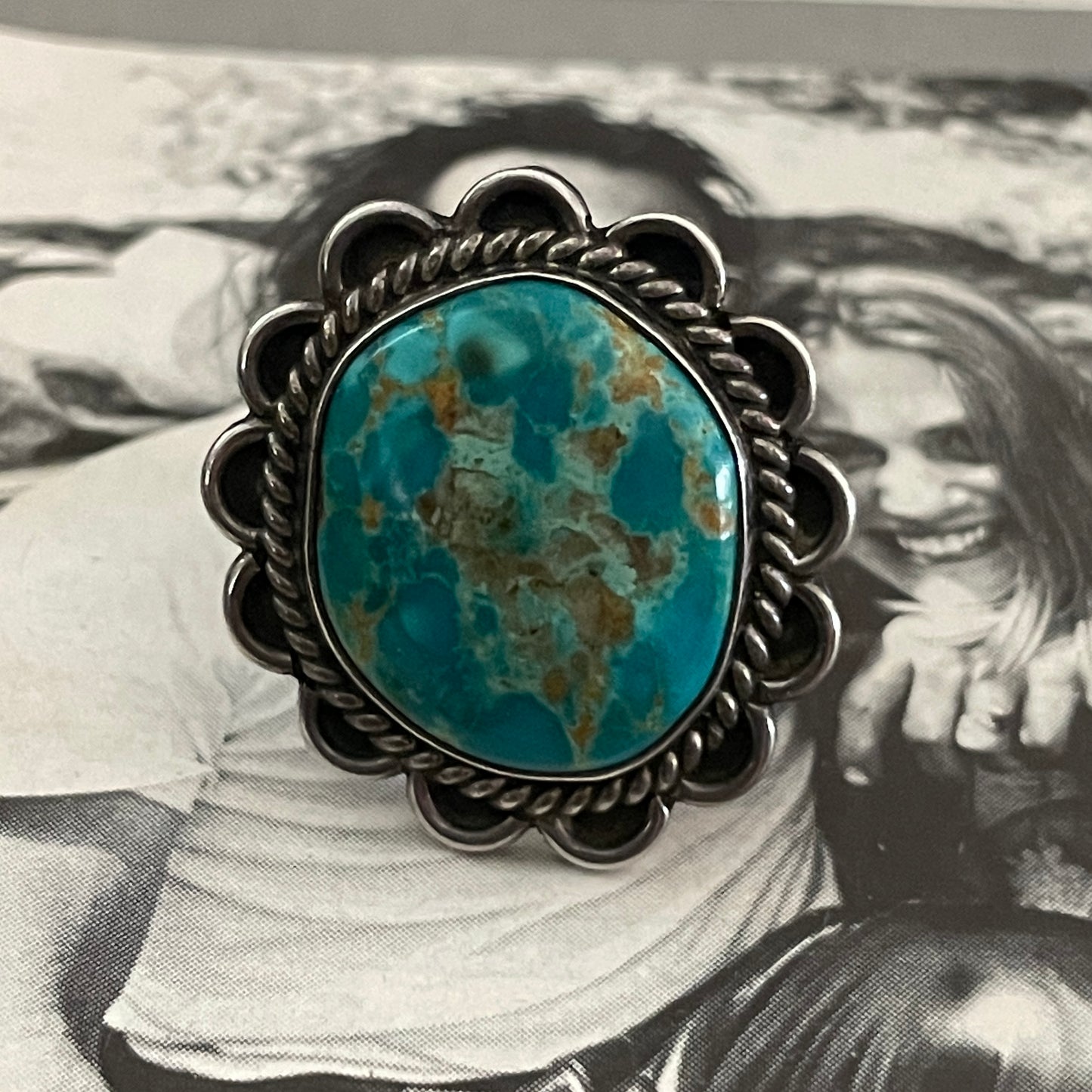 Southwest Turquoise Ring [Size 7]