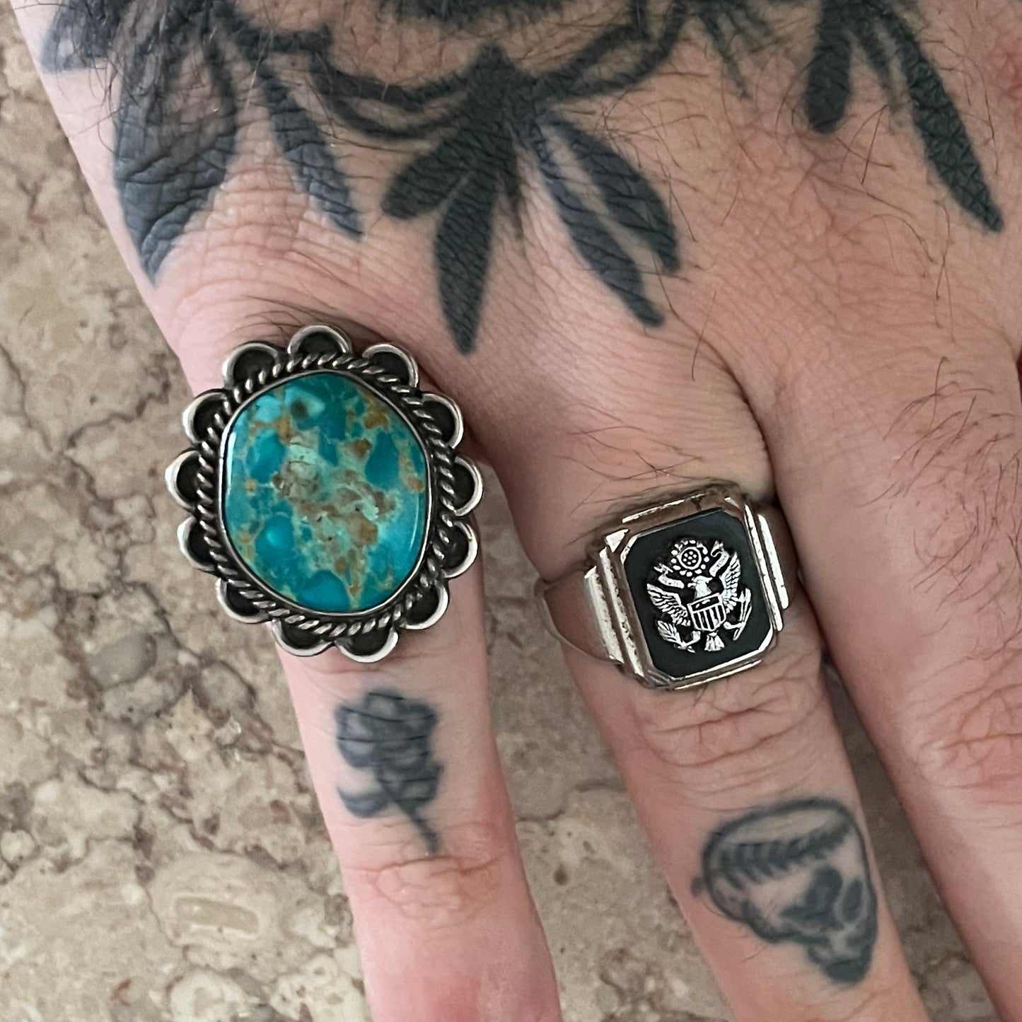 Southwest Turquoise Ring [Size 7]