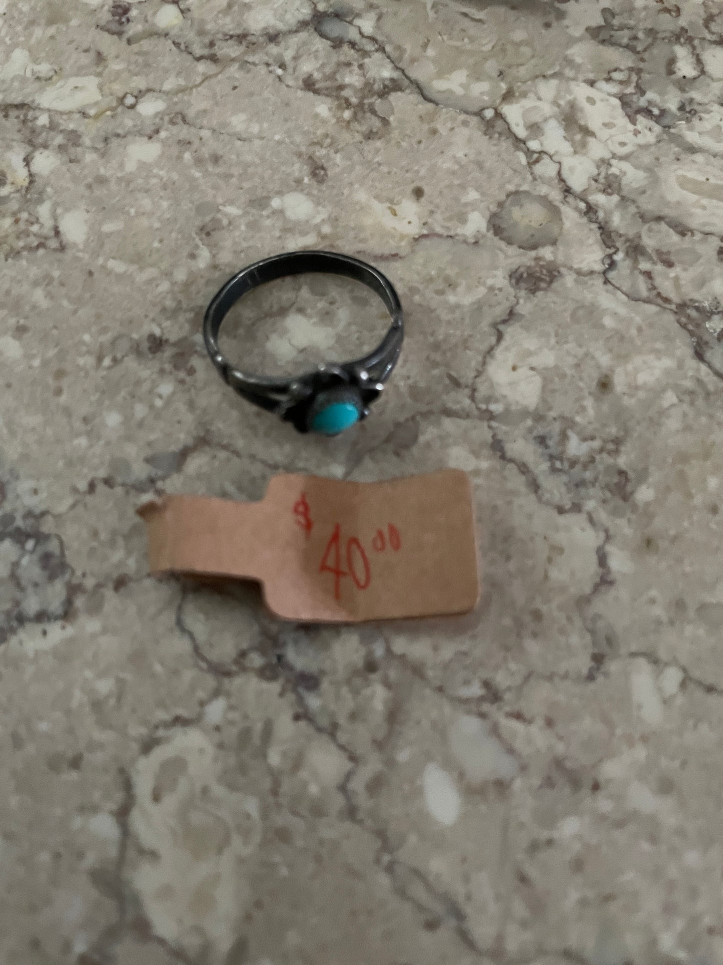Bell Trading Post Turquoise Ring [Size 6.5]