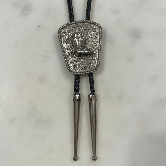 Cowboy Boot Zodiac Bolo