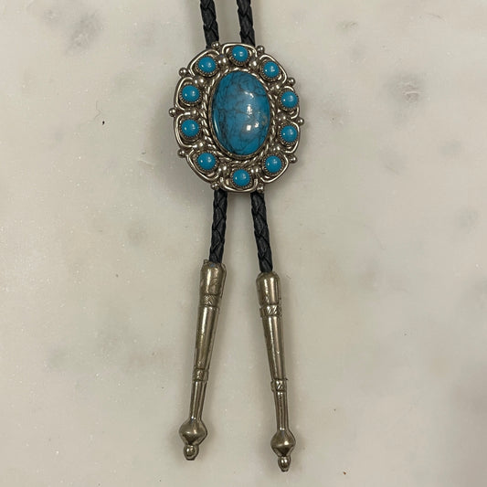 Bell Trading Faux Turquoise Bolo [c. 1970s]