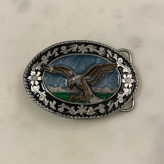 Siskiyou Enamel Eagle Buckle [1985]