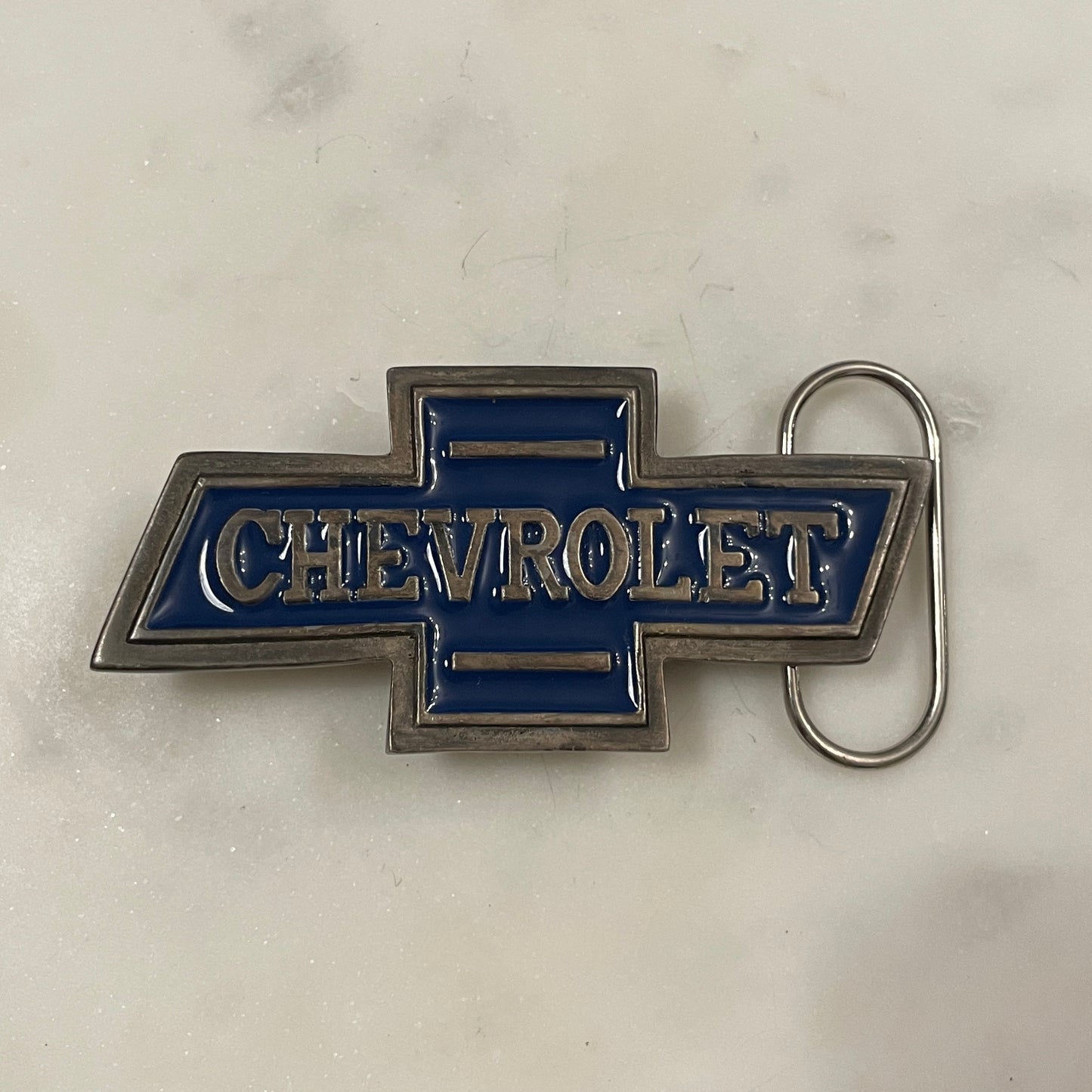 Chevy Enamel Buckle