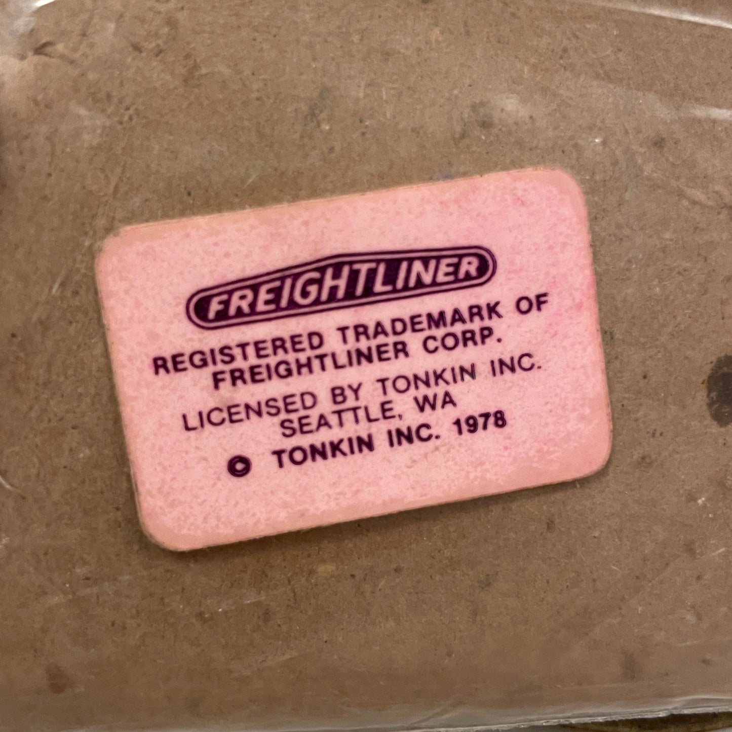 Leather Freightliner Trucks Buckle [1978]