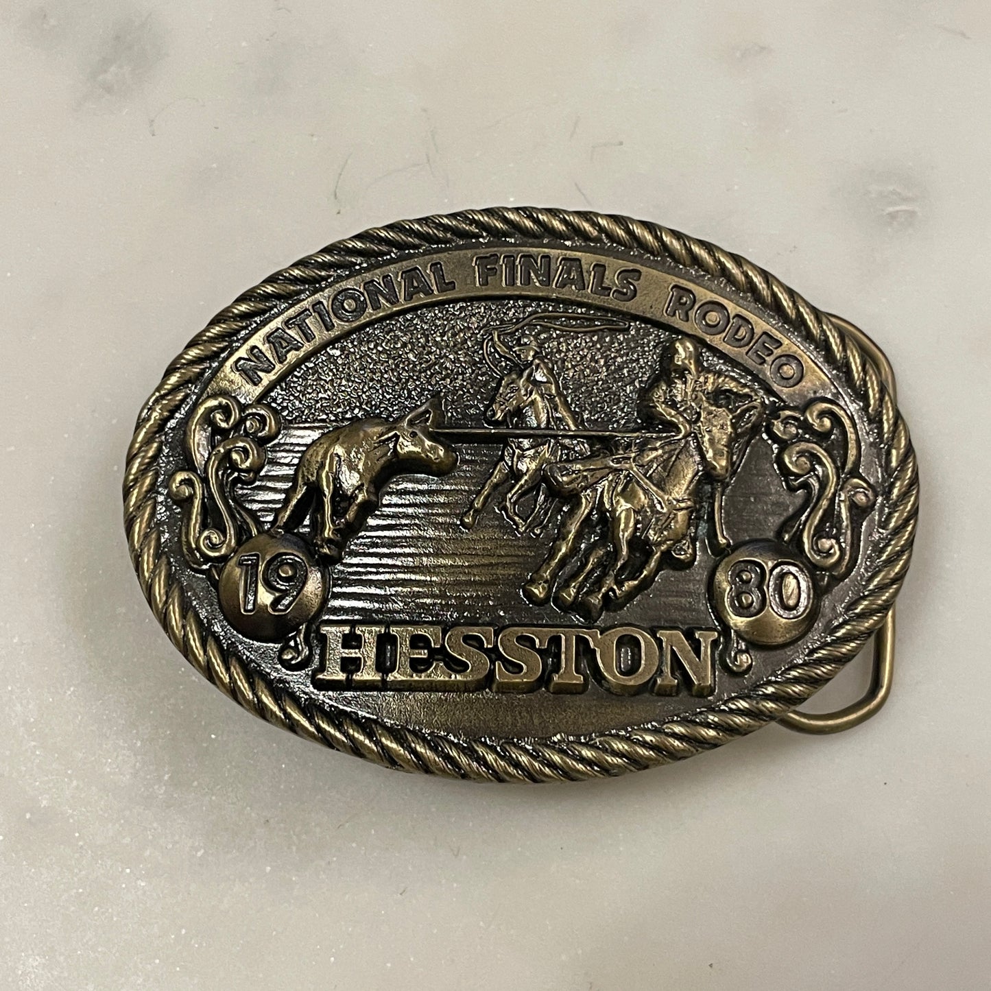 National Finals Rodeo Buckle [1980]