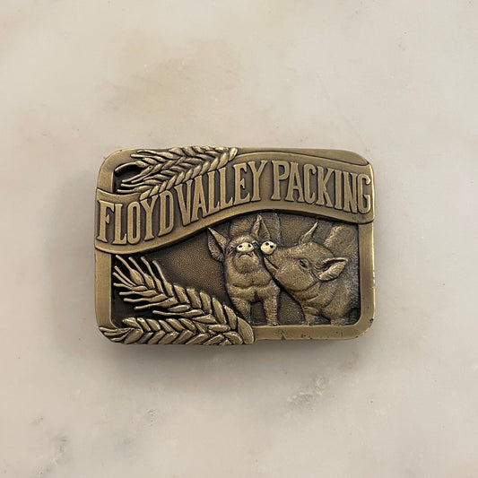 Floyd Valley Packing Safety Award Buckle [1985]