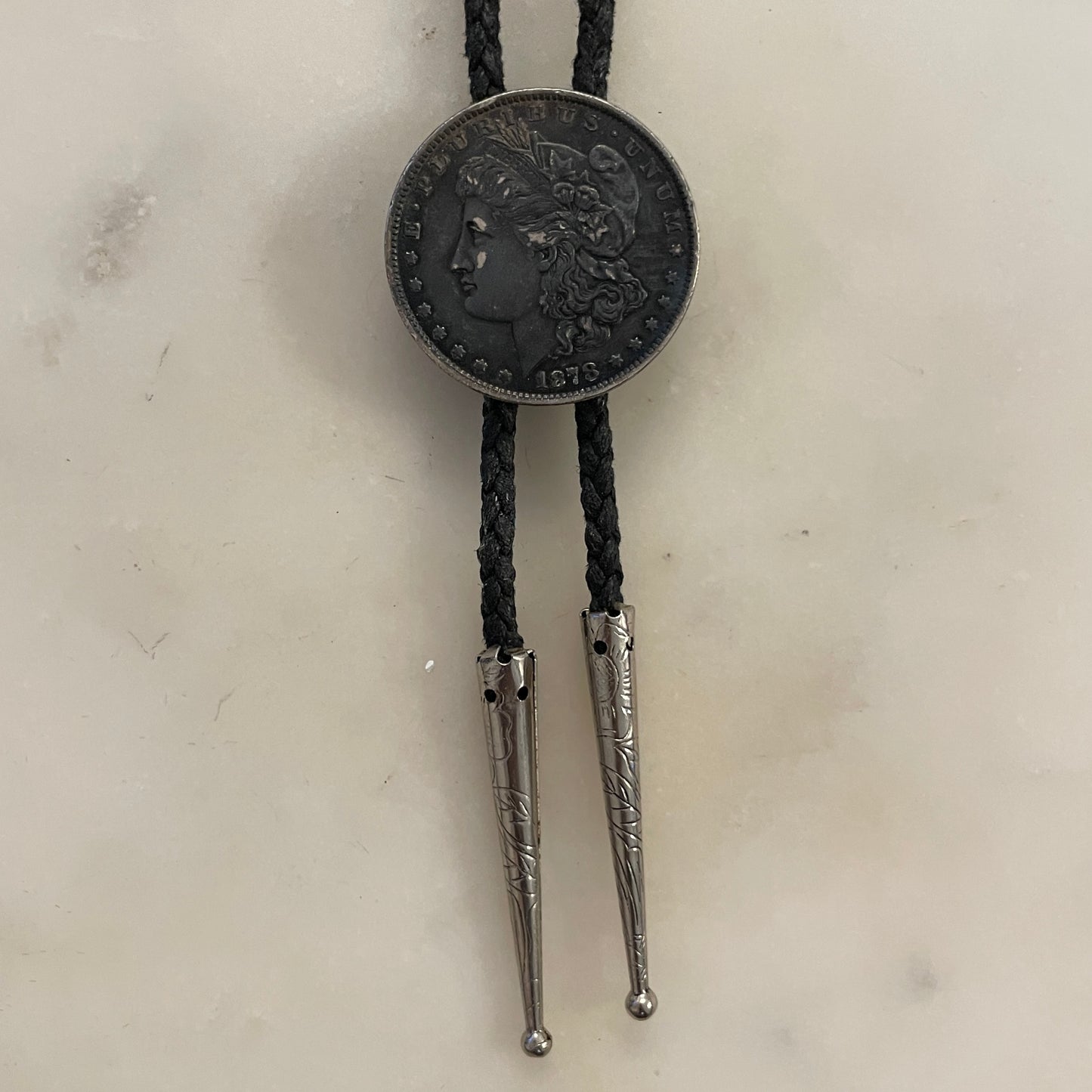 1878 Silver Dollar Bolo