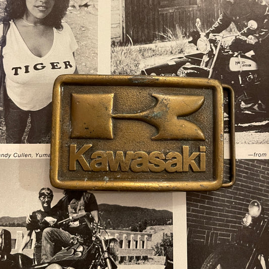Kawasaki Rectangle Buckle [1976]