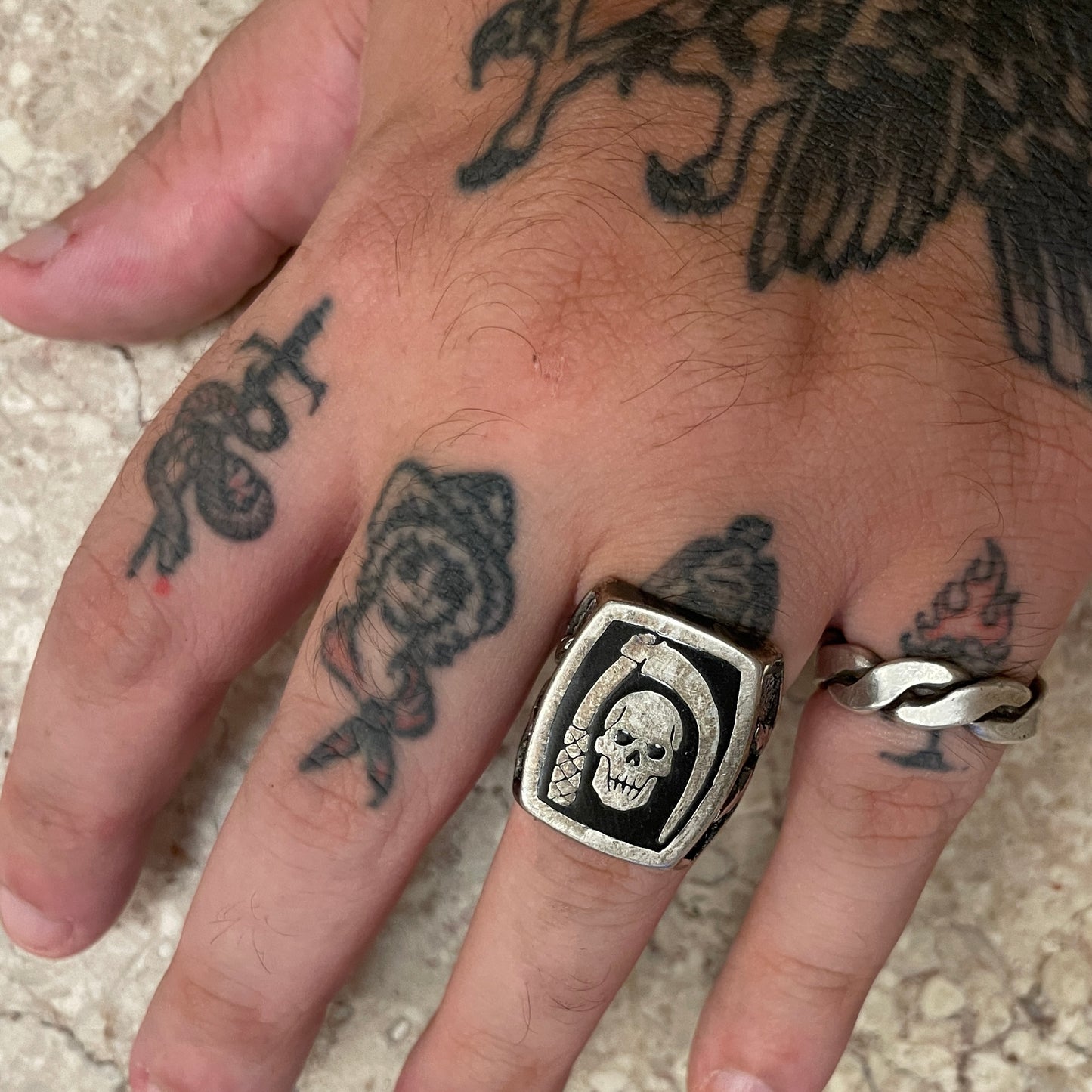 G&S Skull & Sickle Ring [Size 8]