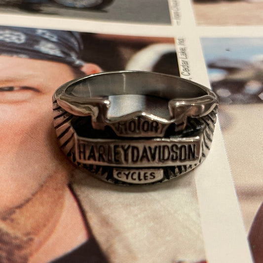 G&S Harley-Davidson Emblem Ring [Multiple Sizes]
