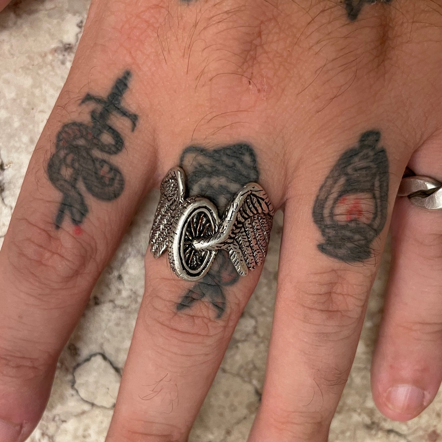 G&S Winged Wheel Ring [Size 11.5]