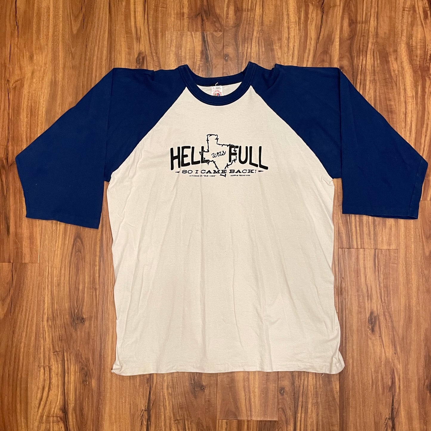 Citizens "Hell was Full" Baseball Tee [XL]