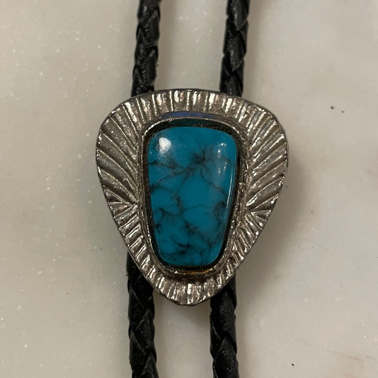 Faux Turquoise Bolo