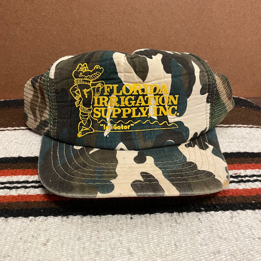 "IriGator" Camo Trucker Hat