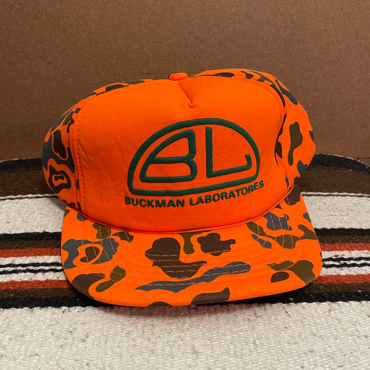 Buckman Labs High Vis Camo Foam Hat