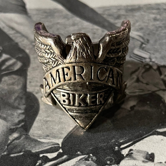 G&S American Biker Ring [Mulitple Sizes]