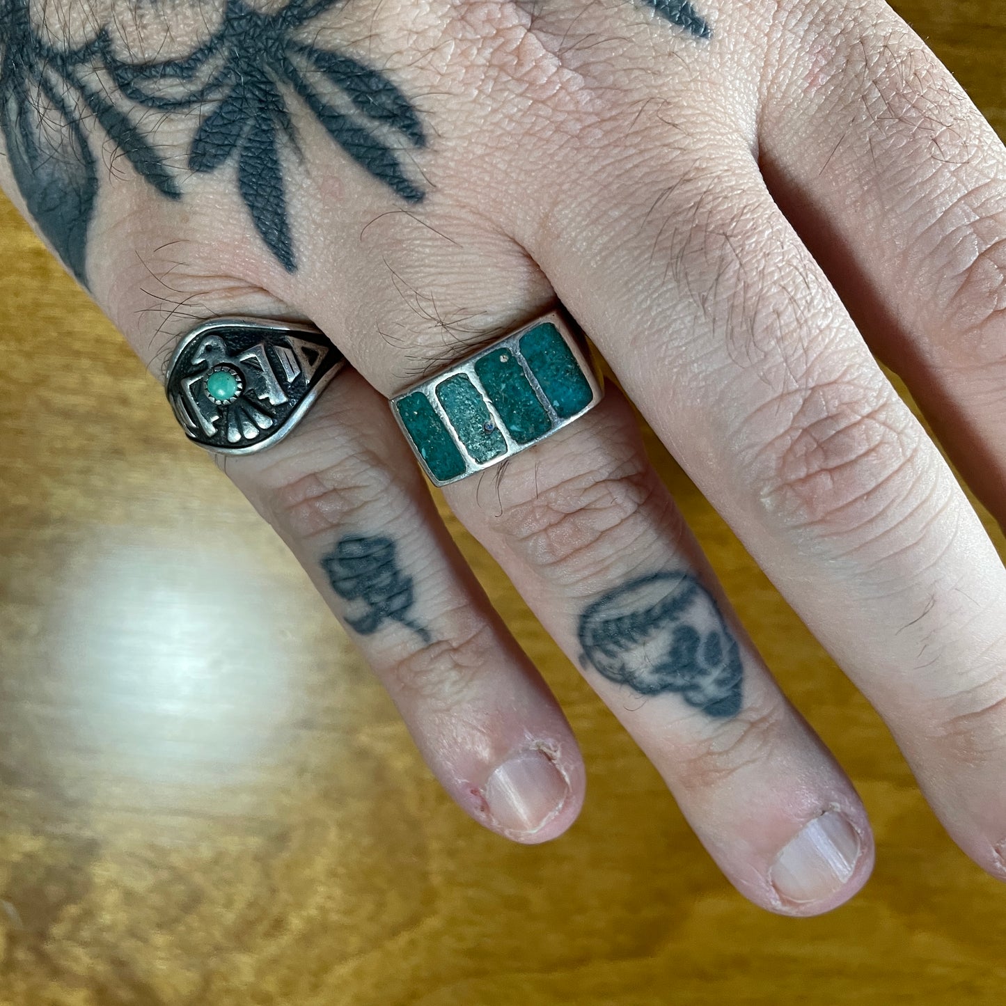 Sterling Silver Turquoise Ring [Size 9.5]