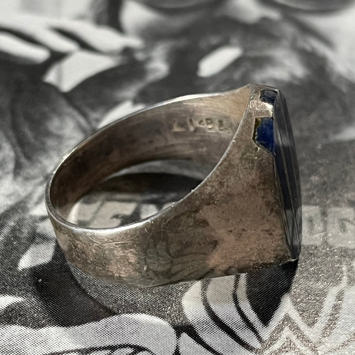 Soldalite Geometric Sterling Silver Ring [Size 9.5]