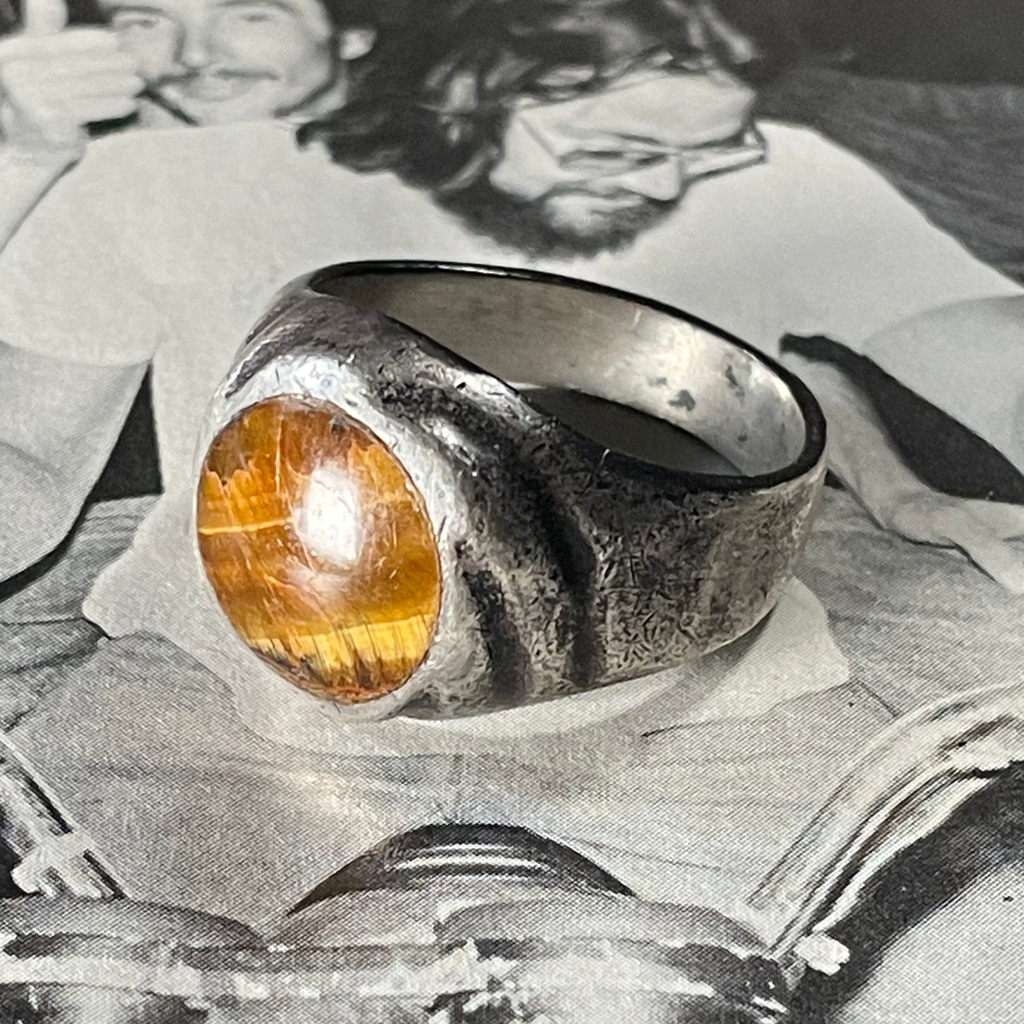 Tigers Eye Sterling Silver Ring [Size 12.25]