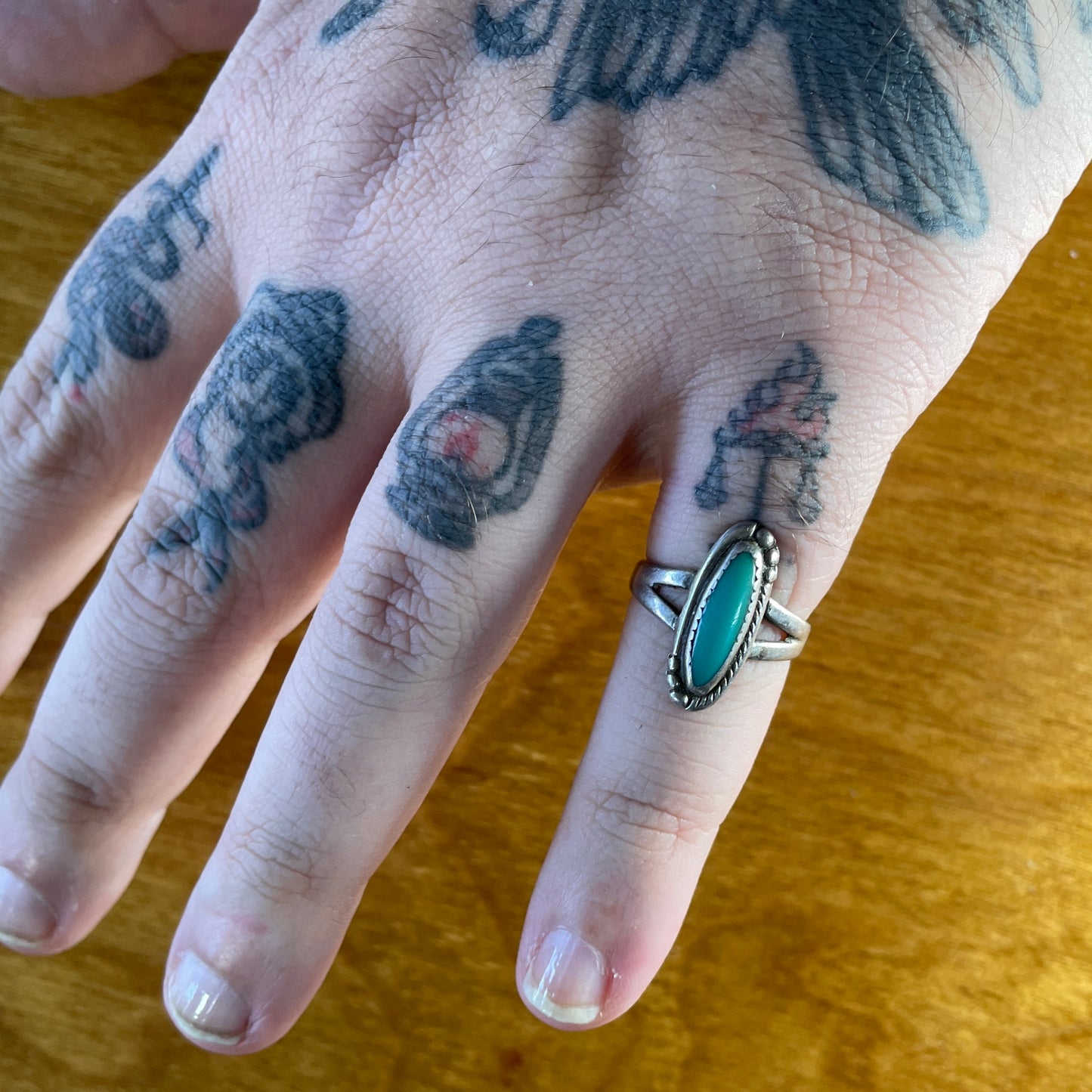 Bell Trading Turquoise Sterling Silver Ring [Size 5.5]