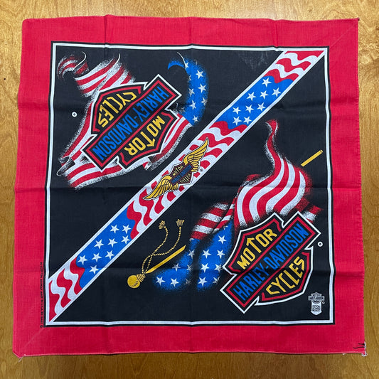 Harley Davidson Motorcycles Flag Bandana